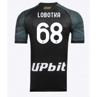 Camisa de Futebol SSC Napoli Stanislav Lobotka #68 Equipamento Alternativo 2023-24 Manga Curta